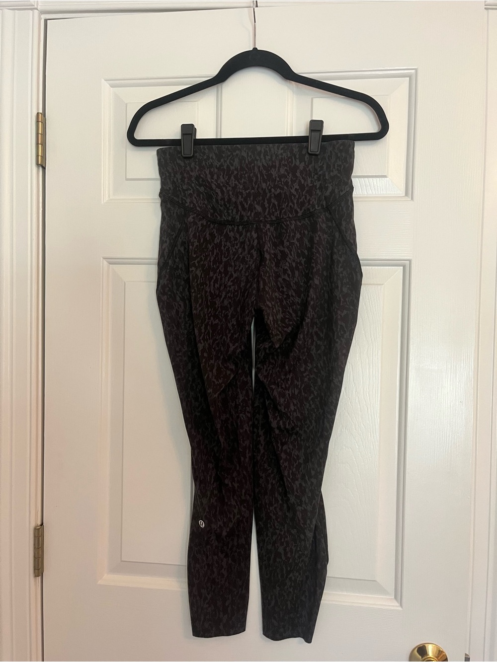Lululemon High-Waist Black Patterned Women’s Leggings